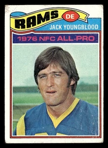 1977 Topps Jack Youngblood #80 GD Los Angeles Rams - Picture 1 of 2