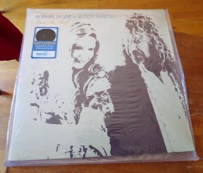 Robert Plant & Alison Krauss Raise The Roof Limited Ed w Poster 2021 Sealed 2LP - Image 1 of 2