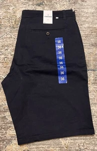 Farah Bassett Chino Shorts W 36 Navy Blue BNWT - Picture 1 of 5