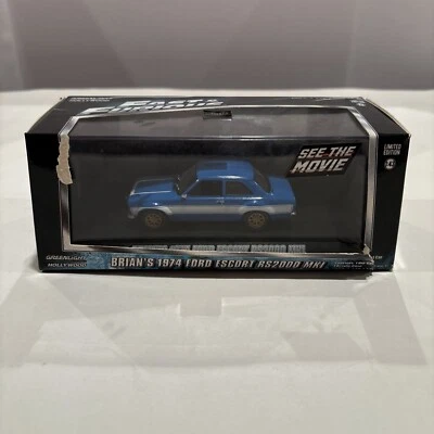 Greenlight Hollywood Fast & Furious Brian’s 1974 Ford Escort RS2000 MKI 1:43 - Image 1 of 4