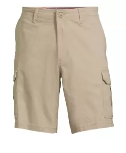 George At The Knee Men’s Cargo Shorts Size 46 Stone Wash New With Tag - Picture 1 of 3