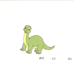 Dink the Little Dinosaur Animation Cel n Zeichnung Ruby Spears 1989-91 D906 - Bild 1 von 1