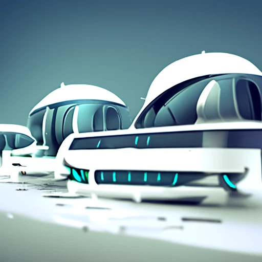 Future Space Station - 1/1 Generative Art NFT - eBay Exclusive! Instant Transfer - image 1 of 1