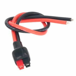 DC Emergency Supply Generator Power 2-Pole 45A DIY Tinned End Cable 12AWG 6~80" - Picture 1 of 5