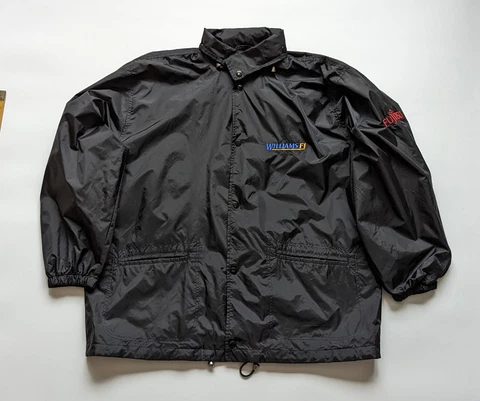 Vintage Original Williams F1 Fujitsu 1970s Formula 1 Windbreaker Jacket XL Cover