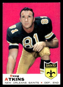 1969 Topps #105 Doug Atkins - Excellent *TedsCardShack* - Picture 1 of 2
