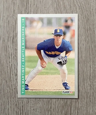 1993 MLB Fleer Baseball | Tino Martinez | #310 | Seattle Mariners - Image 1 of 2
