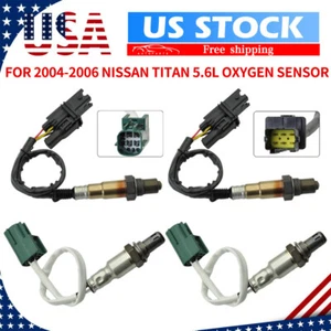 4pcs Oxygen Sensor Upstream & Down For Nissan 2004-2007 Murano Maxima 3.5L Quest - Picture 1 of 11