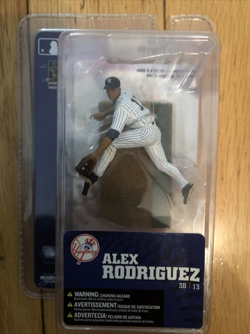 Alex Rodriguez New York Yankees 2006 McFarlane 3 inch Baseball Action Figure Cover