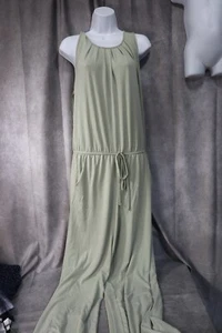 Mono Zenana Premium para mujer verde claro sin mangas con bolsillos mediano - Imagen 1 de 6