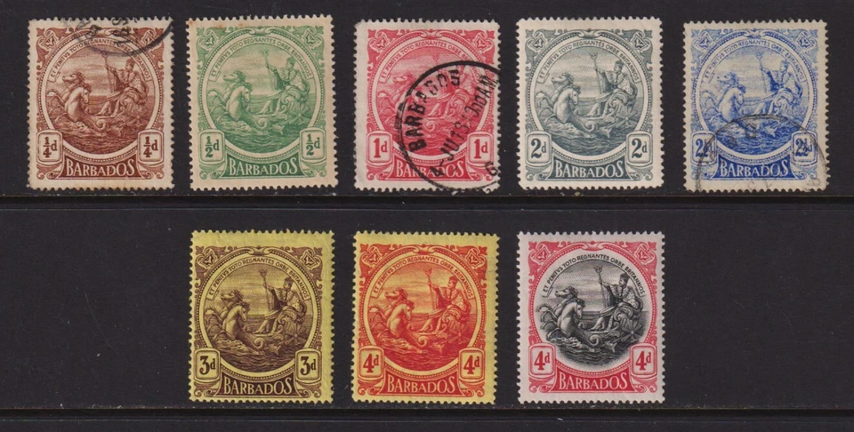 Barbados - #127-134 Estado perfeito, usado, gato. US$ 44,00 - Imagem 1 de 1
