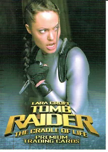 TOMB RAIDER CRADLE OF LIFE PROMOTIONAL CARD TR2-UK - Picture 1 of 1