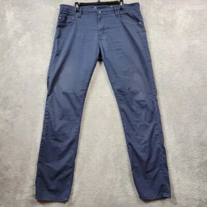 AG Adriano Goldschmied Tellis Hose Herren 38X34 Passt 38X32 Blau Modern Slim - Bild 1 von 12