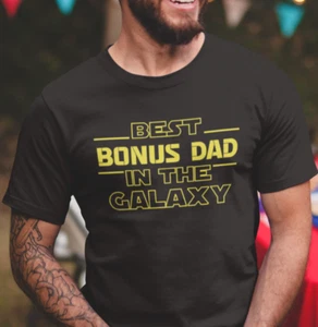 Bonus Dad Fathers Day Gift, Best Bonus Dad Gifts, Gifts for Step Dad T shirt - Picture 1 of 10