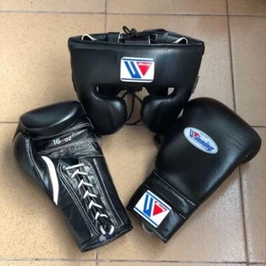 GUANTI DA BOXE VINCENTI 16 OZ E COPRICAPO DI GRANDI DIMENSIONI - Foto 1 di 2