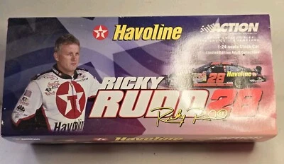 2001 Action Ricky Rudd #28 Havoline/Memorial Ford Taurus 1/24 Diecast Nascar  - Image 1 of 4
