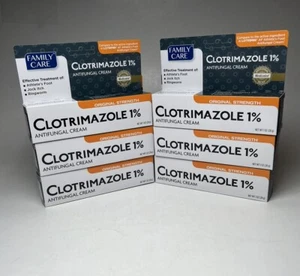6 Pack! Antifungal Cream Treatment Athlete Foot, Ringworm Relieve Itch 1oz - Picture 1 of 3
