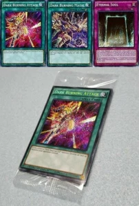 ETERNAL Soul + Dark Burning Magic + Dark Burning Attack 3-Secret Sealed* Promo Set - Bild 1 von 2