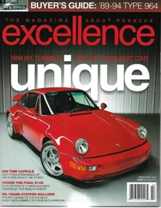 EXCELLENCE - PORSCHE 2014 FEB - 959, LAST 914/6, SPEEDSTER GR - Imagen 1 de 1
