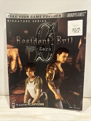 Resident Evil Zero Official Strategy Guide Brady Game Cube Capcom No Poster - Image 1 of 4