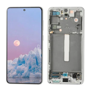 Para Samsung Galaxy S21 FE G990 B/W/E OEM AMOLED LCD Pantalla Táctil Blanca - Imagen 1 de 9
