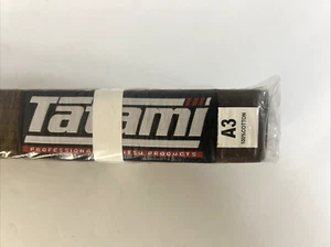 Tatami Fightwear Brazilian Jiu Jitsu BROWN Belt Size A3 - Picture 1 of 5