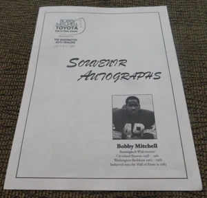 2003 Bobby Bell Paul Krause Larry Little Billy Shaw Football Autographs Famers - Picture 1 of 7
