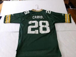 Vintage Ahmad Carrol  Green Bay Packers Jersey Reebok On Field Men Size M - Picture 1 of 12