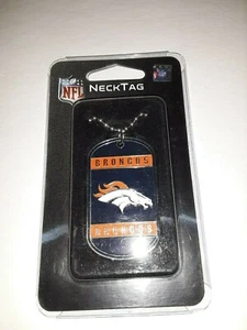 Denver Broncos NFL Dog Tag Necklace - Picture 1 of 2