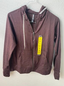 KIRKLAND Signature Women's Moisture Wicking Lightweight Full Zip Hooded Jacket S - Picture 1 of 4