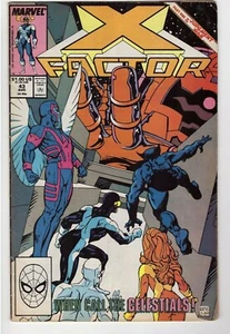 X-Factor #43 Aug 1989 Marvel Comic Book X-Men Celestials - Bild 1 von 2