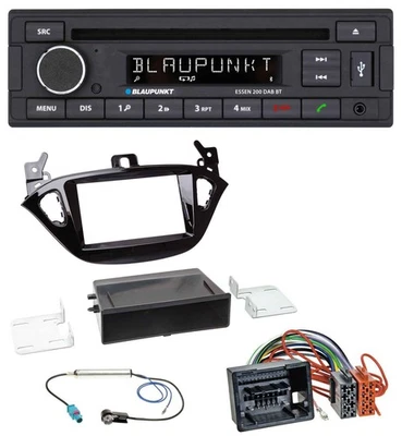 Blaupunkt USB MP3 Bluetooth DAB CD Autoradio für Opel Adam ab 13 Corsa E ab 15 A - Bild 1 von 4