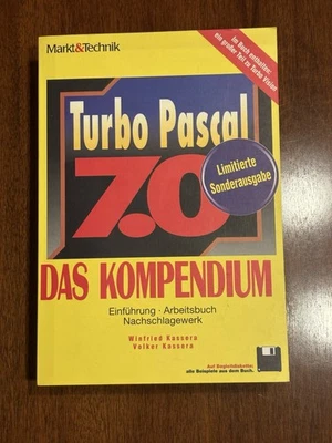 Turbo Pascal 7.0 - Das Kompendium Limitierte Sonderausgabe 1996 ohne Diskette - Bild 1 von 4
