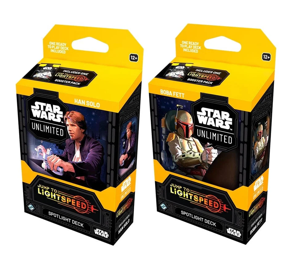 Star Wars: Unlimited Jump to Lightspeed -Set of 2- Spotlight Decks - Image 1 of 1