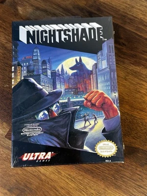 Nightshade NES Brand New Factory Sealed H-Seam W Original Hang Tab - Image 1 of 4