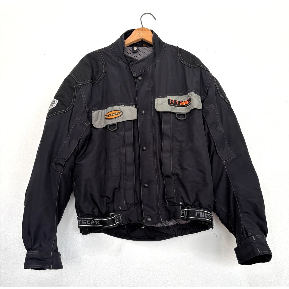 Firstgear Mens Kilimanjaro Riding Jacket Large Motorcycle Biker Rockabilly - Image 1 of 4