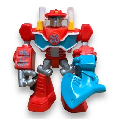 PLAYSKOOL HEROES TRANSFORMERS RESCUE BOTS FIREFIGHTER 3” ACTION FIGURE TOY - Image 1 of 4