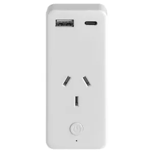Connect SmartHome Dual USB Monitoring Wifi Plug CSH-PLGPM-AC1 - Picture 1 of 8