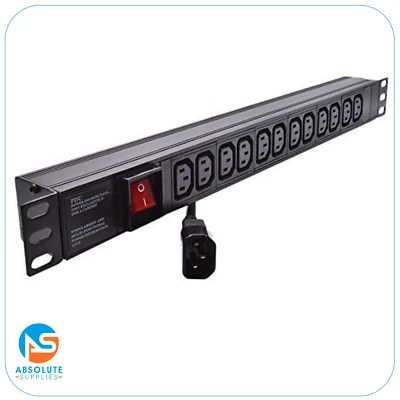 Eagle Presa Orizzontale 12 Vie IEC (C13) Spina da 19 Pollici PDU a C14 - P710EJ