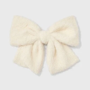 Pasador de pelo con moño difuso - Universal Thread™ blanco - Imagen 1 de 1