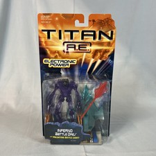 HASBRO TITAN A.E. INFERNO BATTLE DREJ WITH PULSATING BATTLE LIGHT NEW