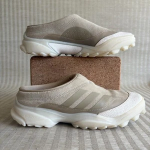 Adidas Mens 032c GSG Mule FZ3292 Savannah Beige Suede Slip On Slides Shoe Size 7 - Picture 1 of 20