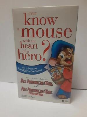 Box Set of 2 VHS Tapes~ AN AMERICAN TAIL & FIEVEL GOES WEST Digitally Restored - Image 1 of 4