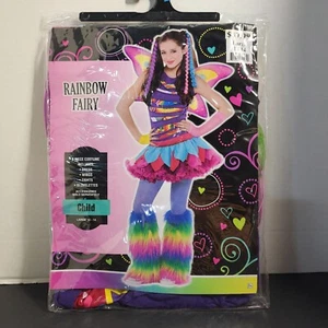 Neu Regenbogenfee Kinderkostüm Größe L  - Bild 1 von 3