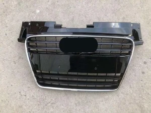 Parrilla delantera cromada negra para AUDI TT 8J TTS 2008-2014 - Imagen 1 de 3
