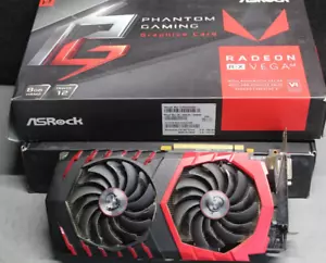 ASRock Phantom Gaming Radeon Rx Vega 64 AS-Is Untested - Picture 1 of 8