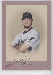 2005 Donruss Studio Portraits Diamond Kings Red /55 Josh Beckett #SP-68