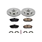 KOE4749 Powerstop Brake Disc and Pad Kits 2-Wheel Set Rear for Ford Mustang