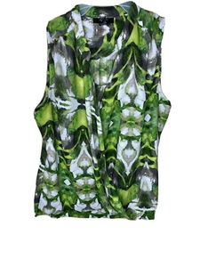 Top crossover Alfani en verde. Talla 14P - Imagen 1 de 4