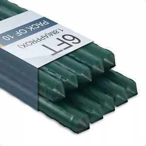 6 Ft Garden Stakes For Outdoor Plant Support 0.78 Inch Diameter Plant Stake Stic - Picture 1 of 6
